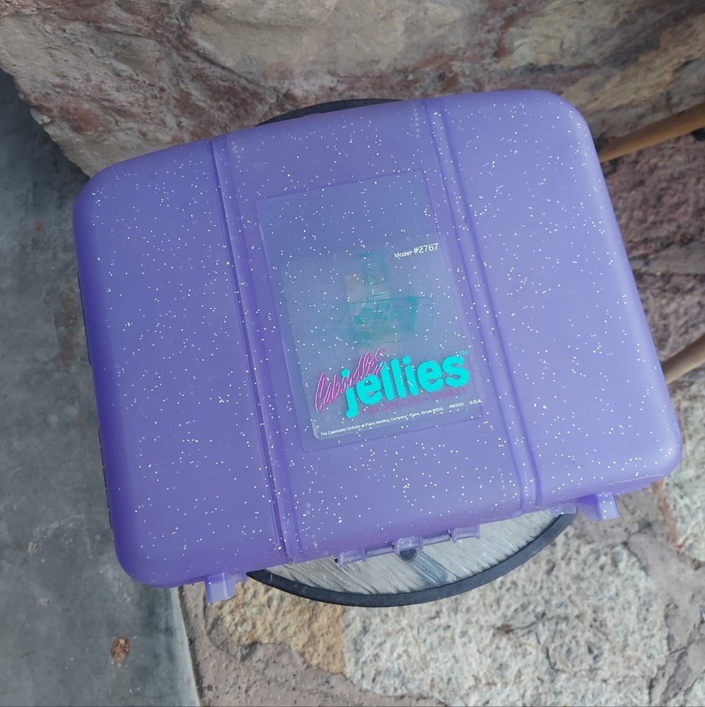 Old School Large 90s Caboodles Jellies Box Gem